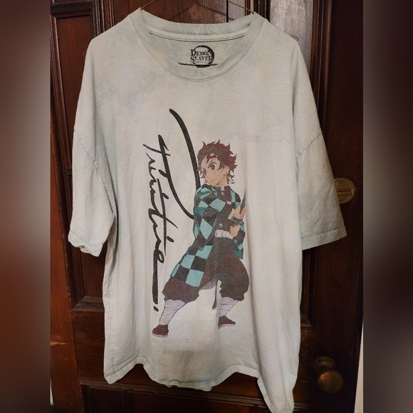 Primitive x Demon Slayer Tanjiro Washed T-Shirt- 3XL - Picture 1 of 6